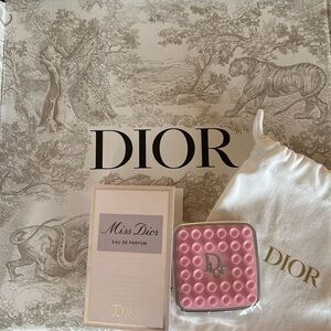 Dior 2025 PINK Novelty  Phone Ring Holder Limited NEW with Dior pouch